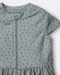 Toddler Girl Laura Dress with Pockets - Pale Blue