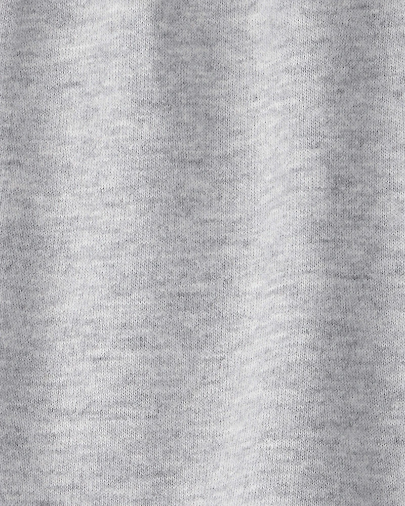 Baby Boy French Terry Shorts - Grey