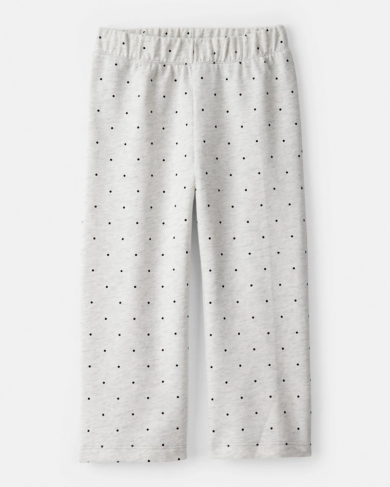 Toddler Girl Snuggle French Terry Pullover & Pant Set - Grey