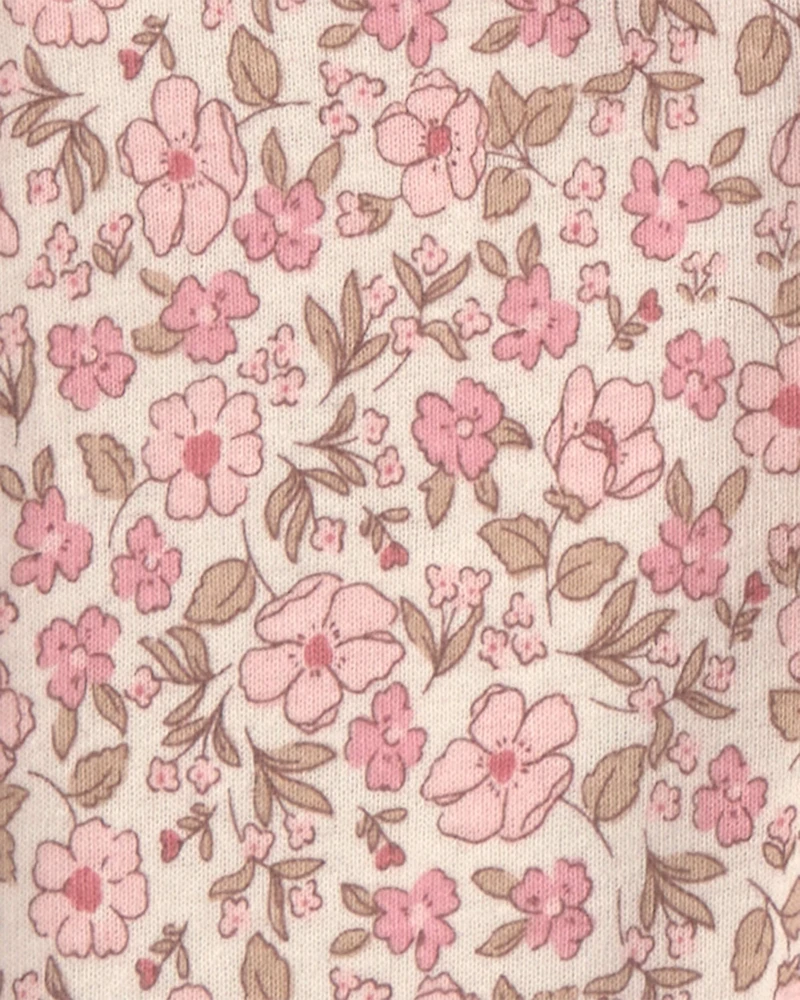 Baby Girl 4-Piece Long-Sleeve Top & Pant Set - Pink