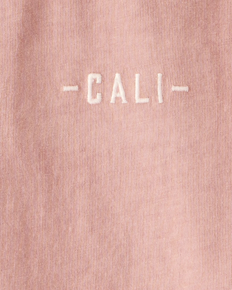 Boys Cali Cotton Short-Sleeve Tee - Brown