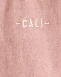 Boys Cali Cotton Short-Sleeve Tee - Brown