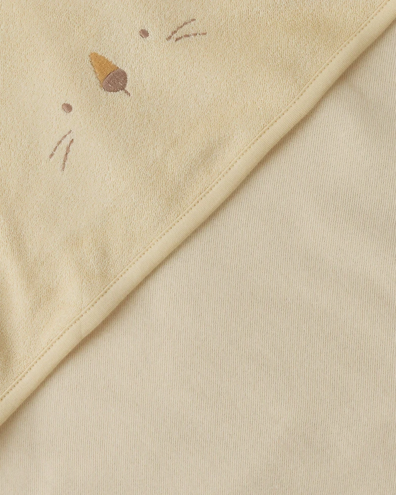 Baby 2-Pack Lion Terry Towels - Yellow
