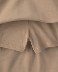Girls 2-Pack Uniform Ponte Skort - Khaki