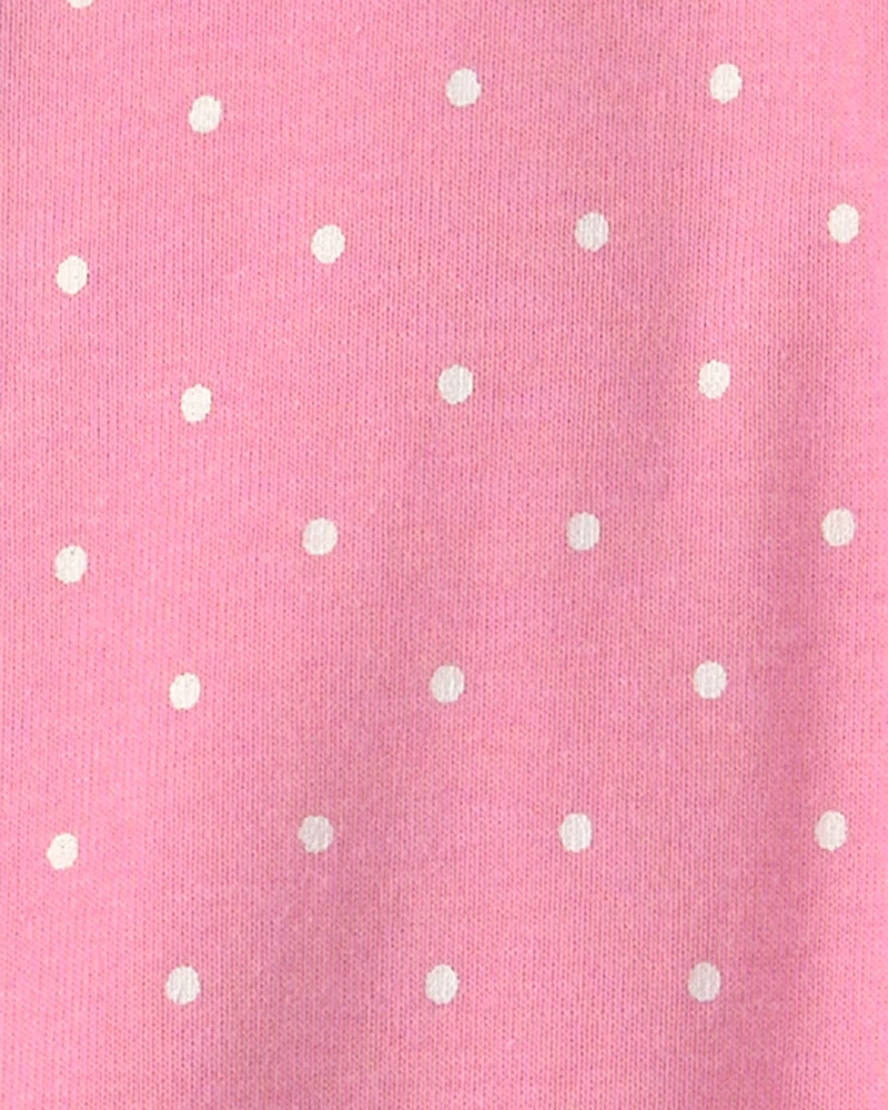 Toddler Girl 2-Pack Strawberry Floral Snug Fit 1-Piece Pajama Set - Pink