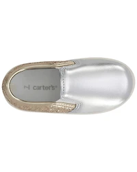 Kid Metallic Slip-On Casual Shoes