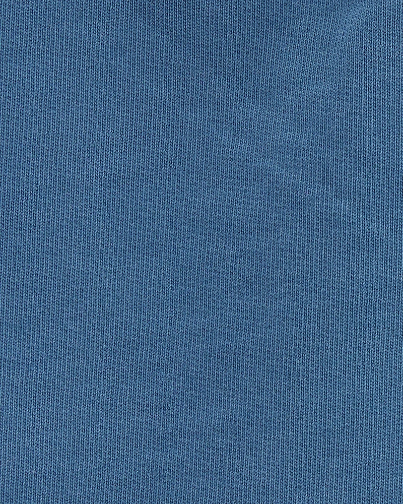 Baby Pull-On French Terry Rec Shorts - Blue