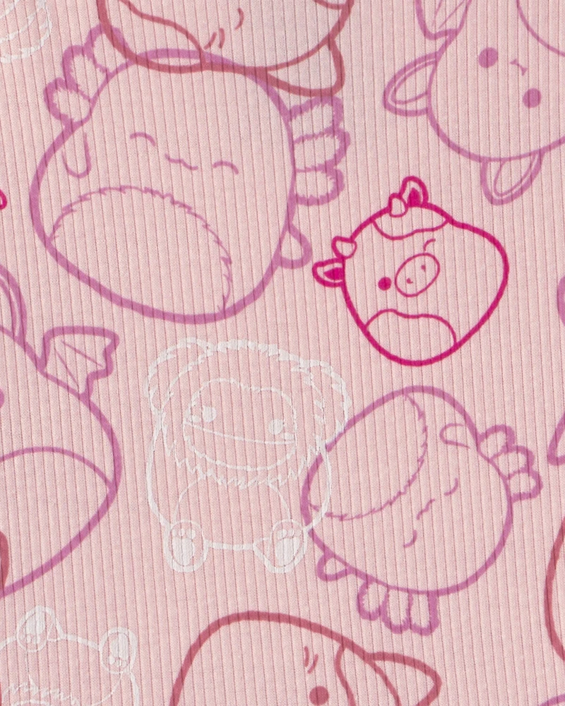 Girls Squishmallow Long-Sleeve Dress - Pink