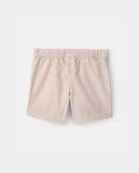Baby Boy Canvas Shorts - Khaki