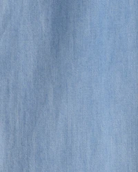 Girls Organic Cotton Chambray Pants