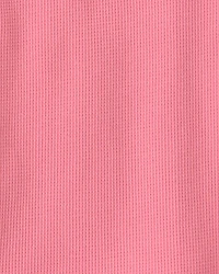 Toddler Girl 2-Piece Organic Cotton Waffle Knit Top & Short Set