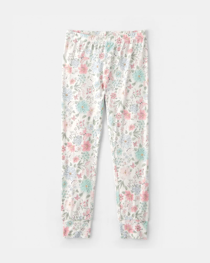 Toddler Girl Butterfly Garden PurelySoft 2-Piece Pajama Set