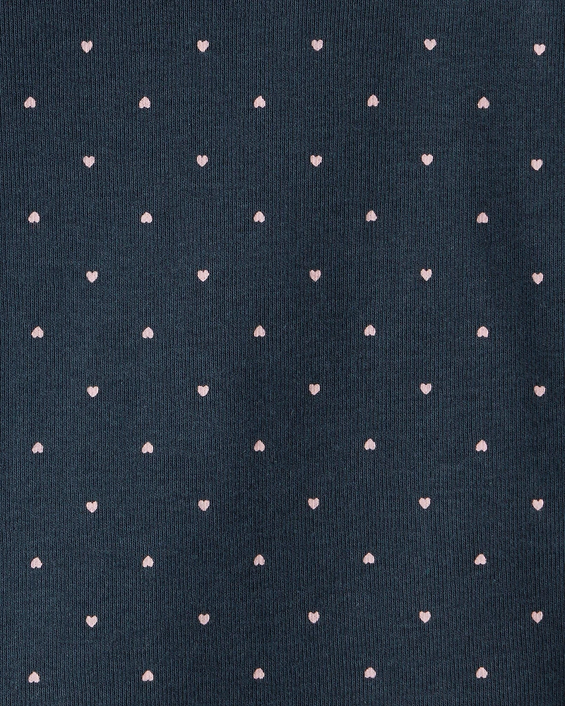 Baby Girl 4-Pack Unicorn, Heart, Star Print Long-Sleeve Multipack Bodysuits - Multi