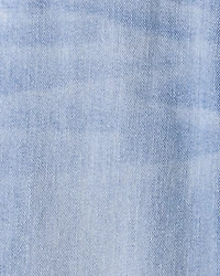 Girls Denim Overalls - Light Wash