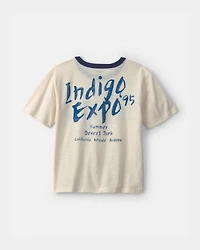 Boys 'Off-Road' Car Graphic Tee - Cream