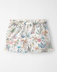Baby Boy Recycled Swim Trunks in Tropical Paradise