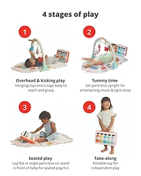 Painted Dreams 4-in-1 Developmental Baby Play Gym