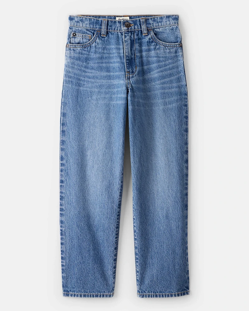 Boys Denim Relaxed Jeans - Blue