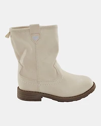Toddler Cowgirl Boots - White