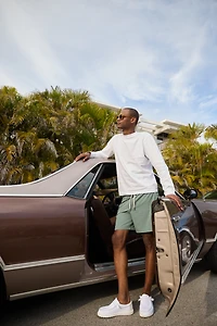 Men's Wally Stretch Sox Medium/Wide Casual Shoe