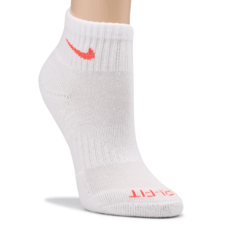 Kids' 6 Pack Youth X-Small Performance Ankle Socks