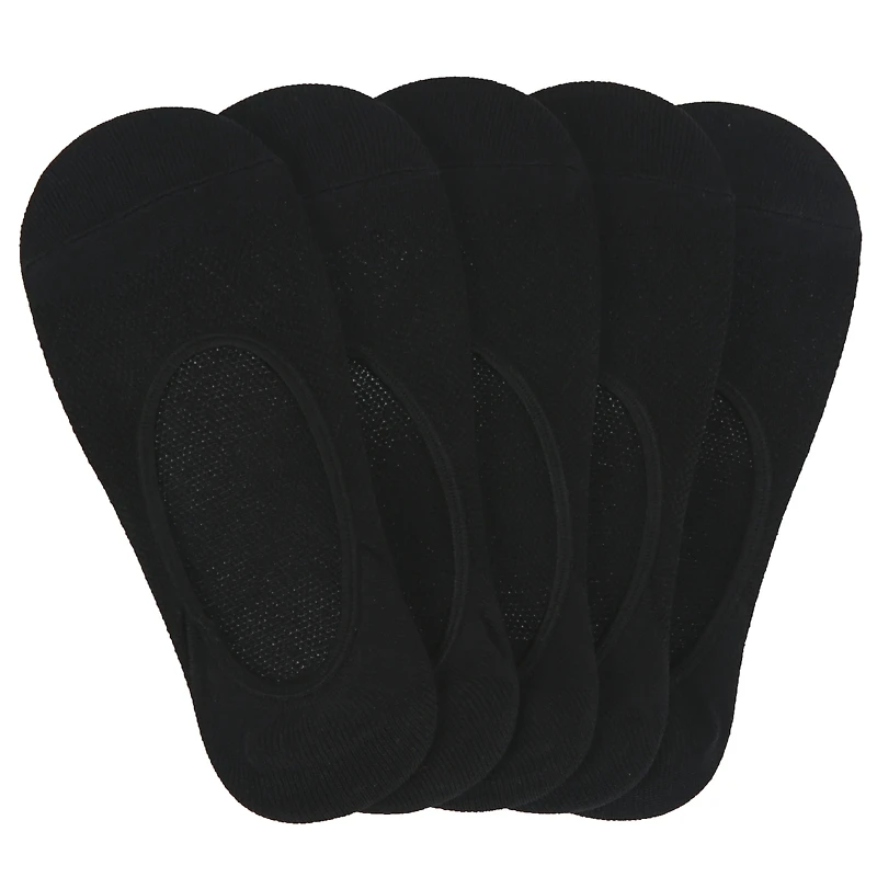 Women's 5 Pack Mesh Footie Liner Socks