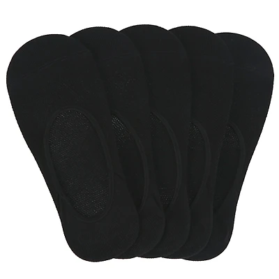 Women's 5 Pack Mesh Footie Liner Socks