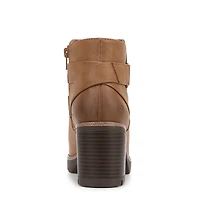 Women's Madalynn Buckle Block Heel Bootie