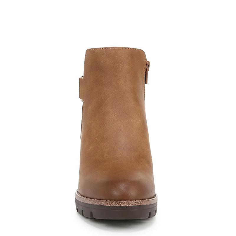 Women's Madalynn Buckle Block Heel Bootie