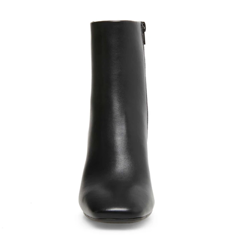 Women's While Block Heel Bootie