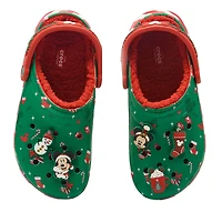 Mickey Mouse Fuzz Lined Clog