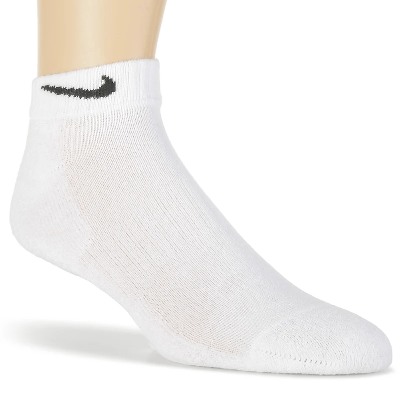 Men's 6 Pack Large Everyday Cushioned Low Socks