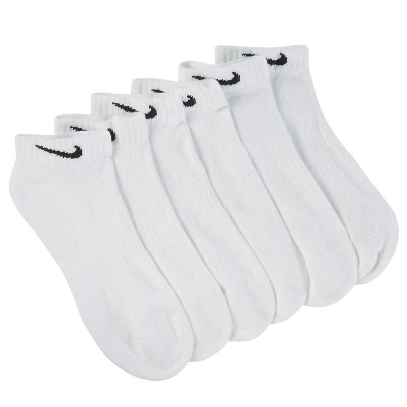 Men's 6 Pack Large Everyday Cushioned Low Socks