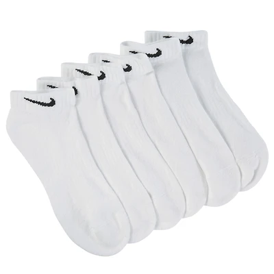 Men's 6 Pack Large Everyday Cushioned Low Socks