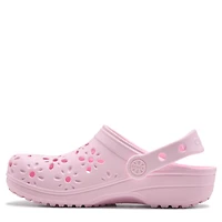 Kids' Classic Flower Cut Out Clog Little/Big Kid