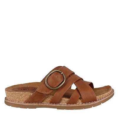 Women's Georgette Footbed Slide Sandal