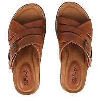 Women's Georgette Footbed Slide Sandal