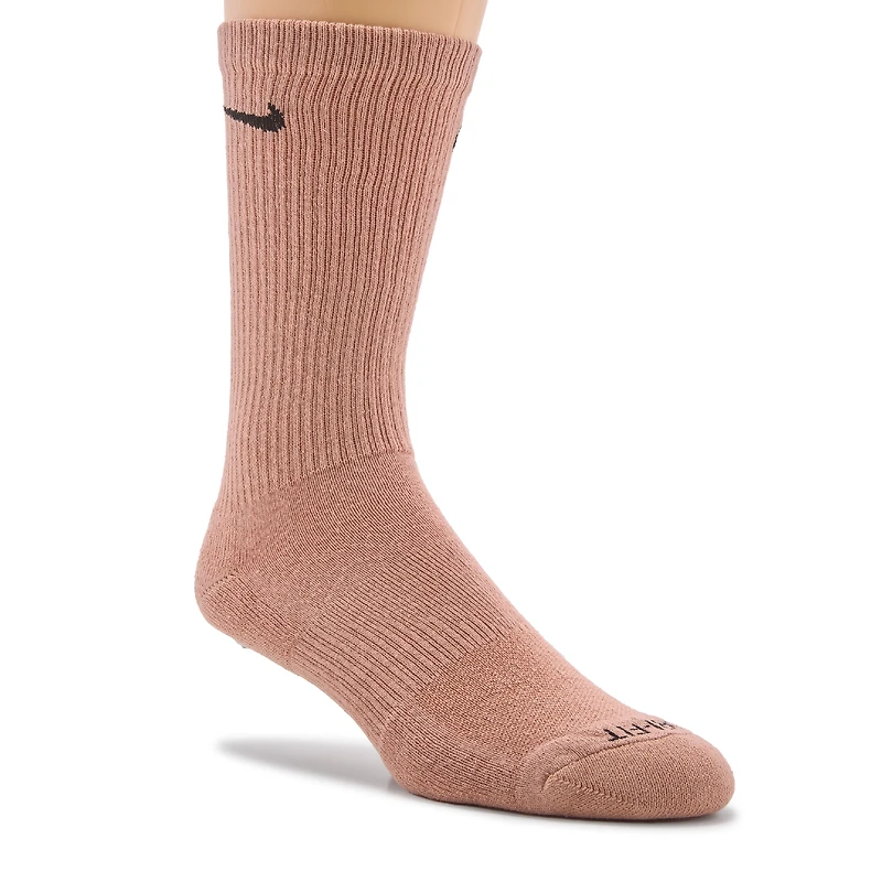 Men's 6 Pack Large Everyday Plus Cushion Crew Socks