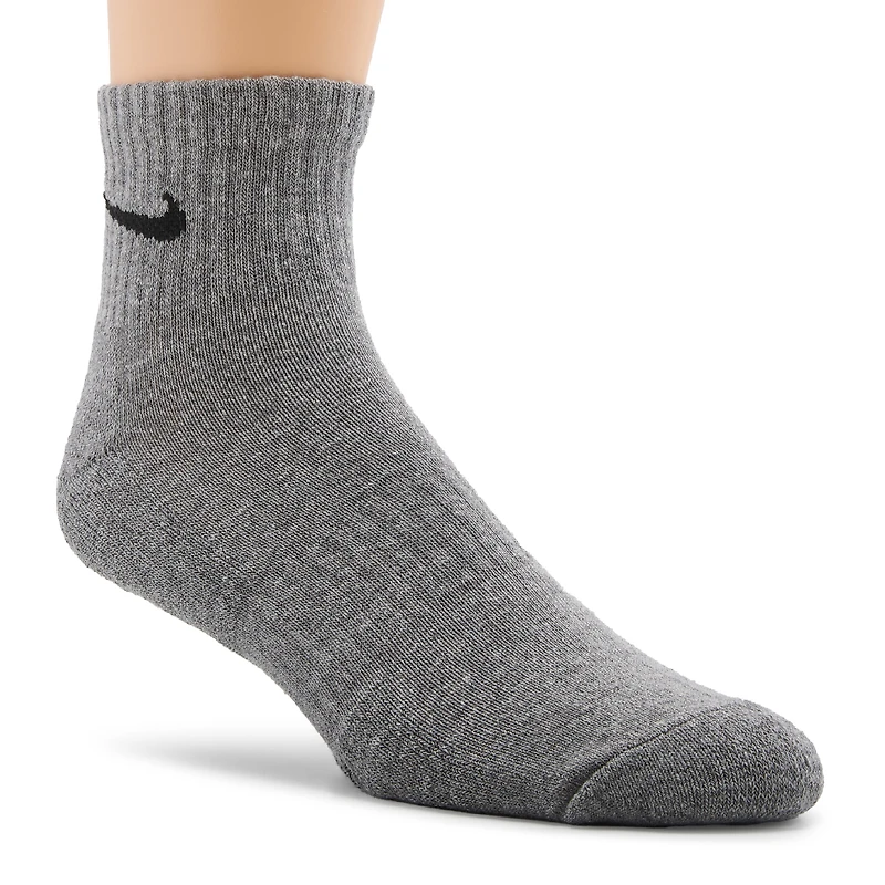 Men's 6 Pack Large Everyday Cushioned Ankle Socks