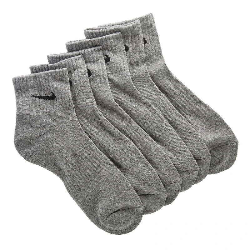 Men's 6 Pack Large Everyday Cushioned Ankle Socks