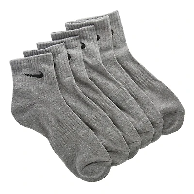 Men's 6 Pack Large Everyday Cushioned Ankle Socks