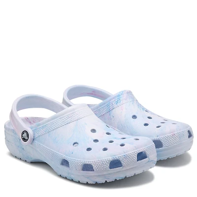 Watercolor Marbled Clog