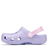 Kids' Glitter Classic Clog Little/Big Kid