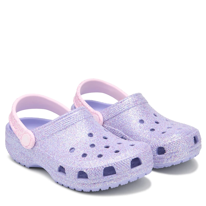Kids' Glitter Classic Clog Little/Big Kid