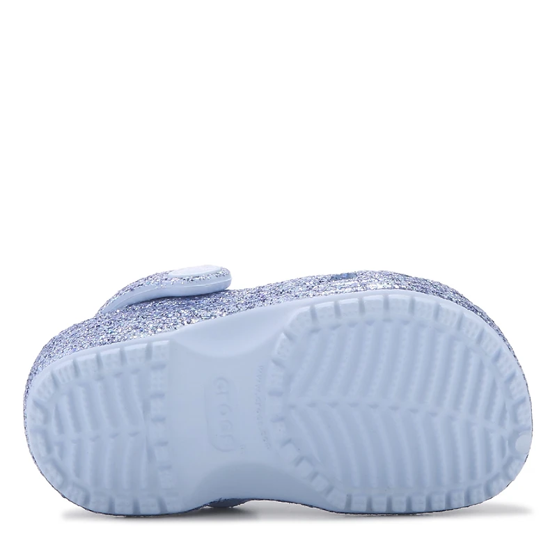 Kids' Glitter Classic Clog Toddler