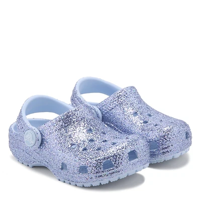 Kids' Glitter Classic Clog Toddler