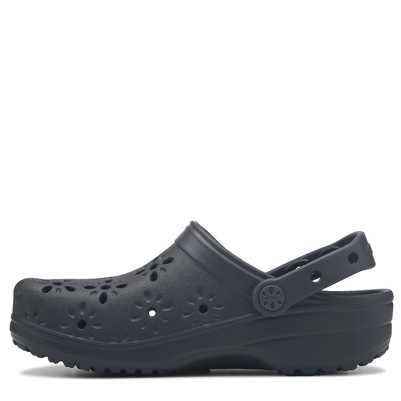 Classic Floral Cut Out Clog