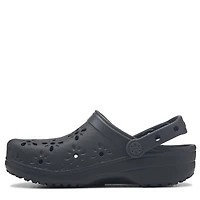 Classic Floral Cut Out Clog