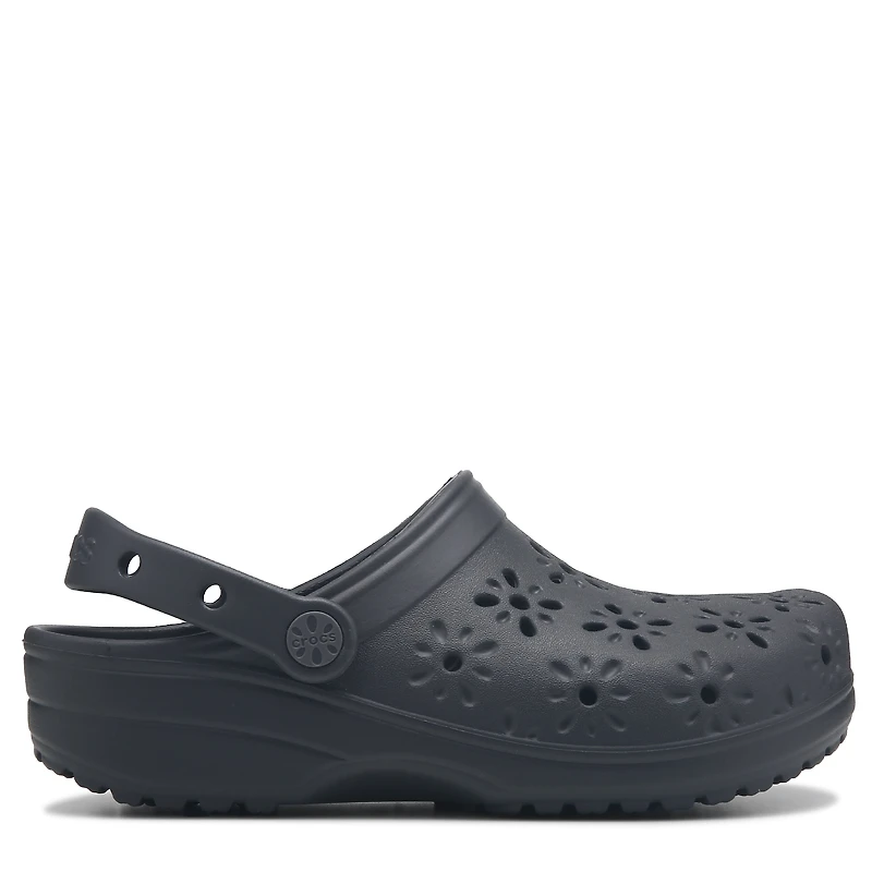 Classic Floral Cut Out Clog