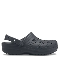 Classic Floral Cut Out Clog
